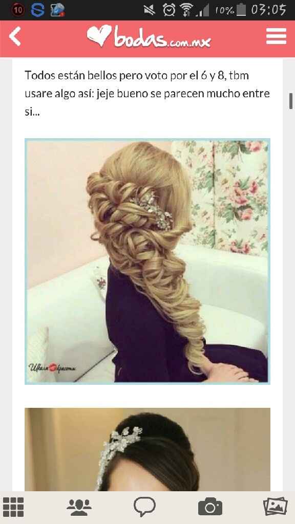 Peinados con tiaras. - 1