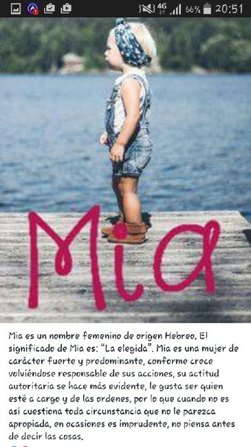 Ya tienen el nombre de sus futuros hijos? - 1