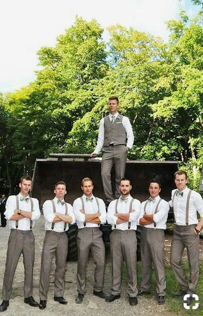 Groomsmen - tirantes y moño? - 2