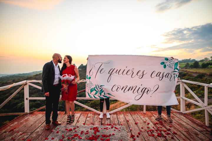 Mi propuesta de matrimonio fue__ - 1