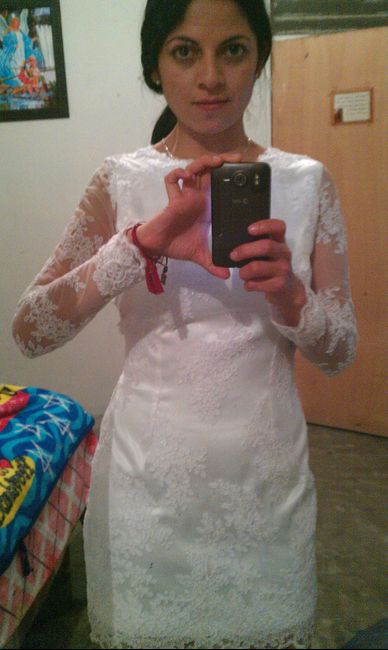Mi vestido para el civil - 2