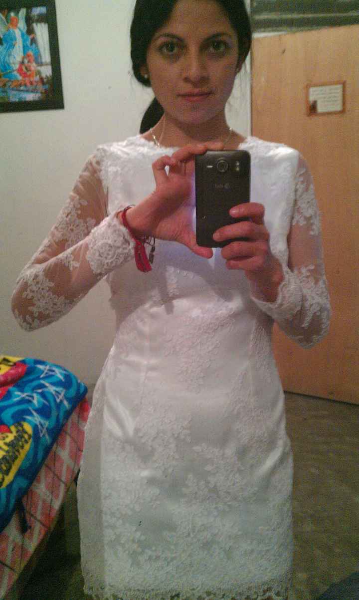 Mi vestido para el civil - 2