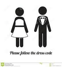 ¿forma cortés de indicar el código de vestimenta formal para la boda? - 9