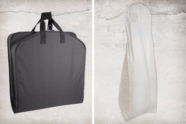 Viajar con el vestido.