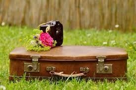 Viajar con el vestido.