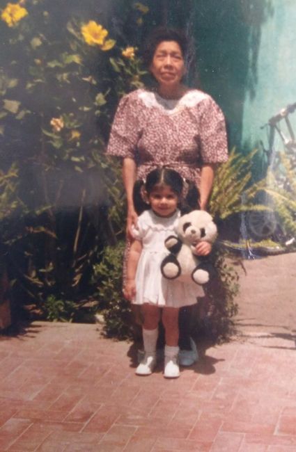 Abuelita y yo