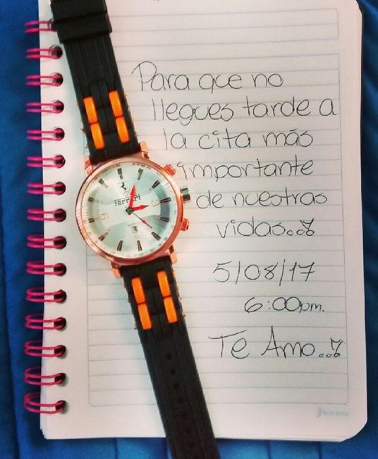frase para reloj