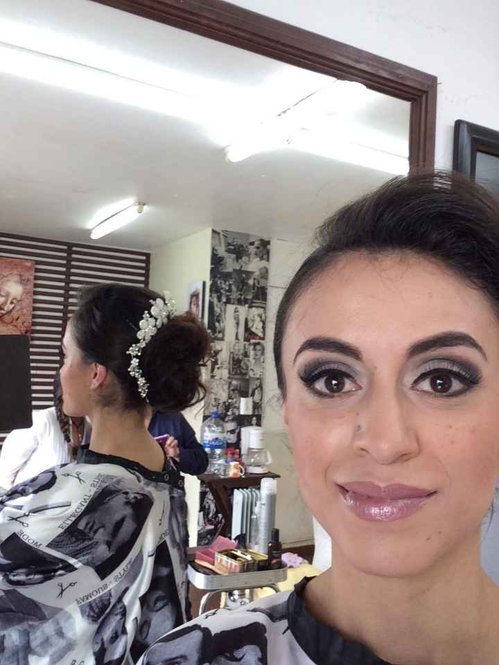 prueba peinado y maquillaje