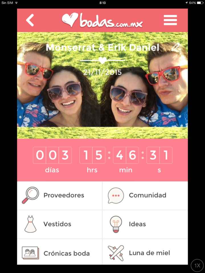 a solo tres dias!!!!!!!!!!