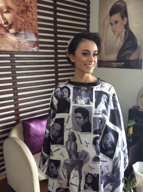 prueba peinado y maquillaje