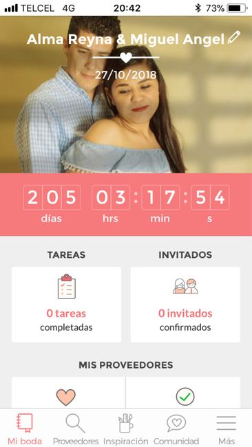 ¿Cuánto falta para que se casen? - 1