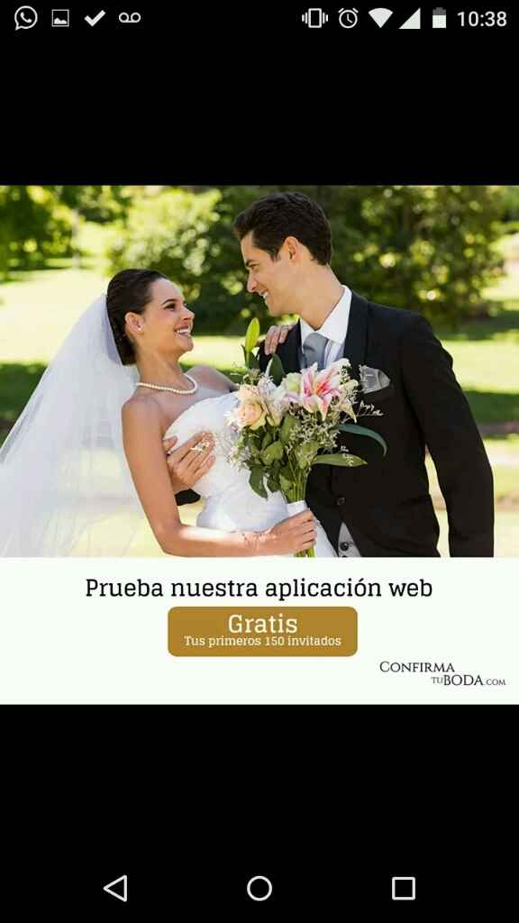 ¿funciona la confirmación de invitados? - 1