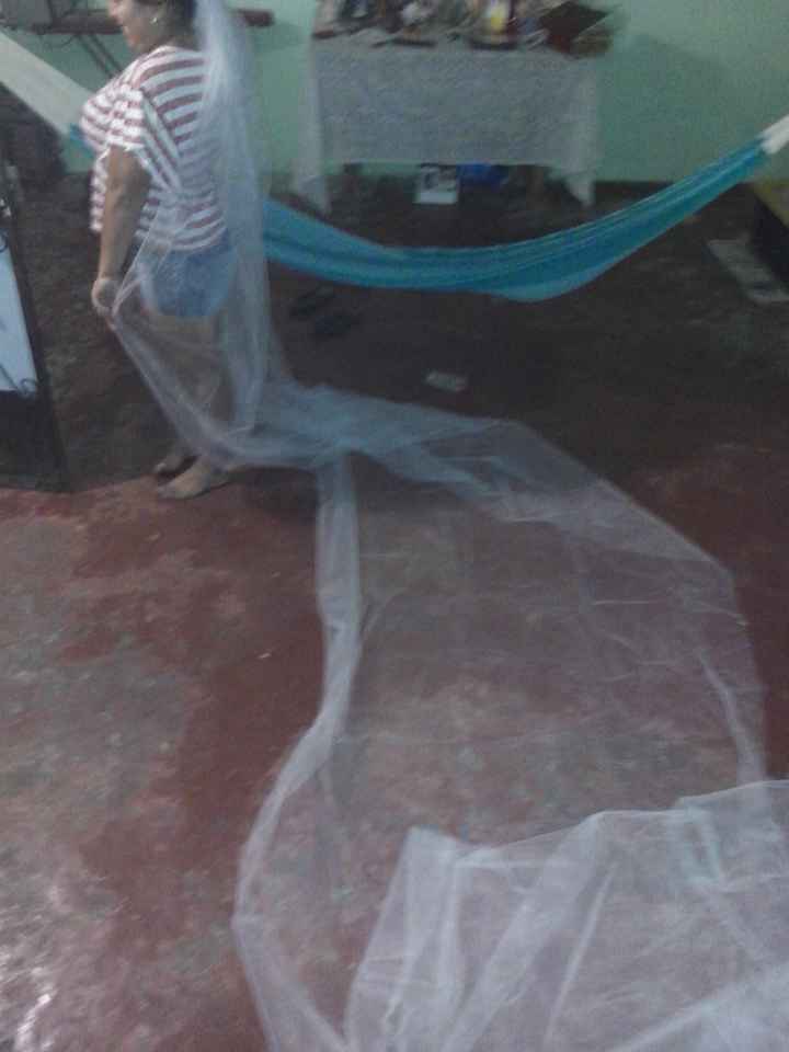 Mi velo en proseso - 1