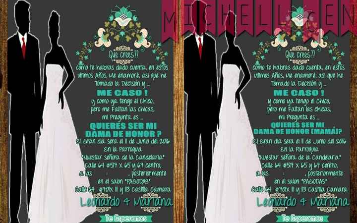 Invitaciones de damas y algo mas.... - 2