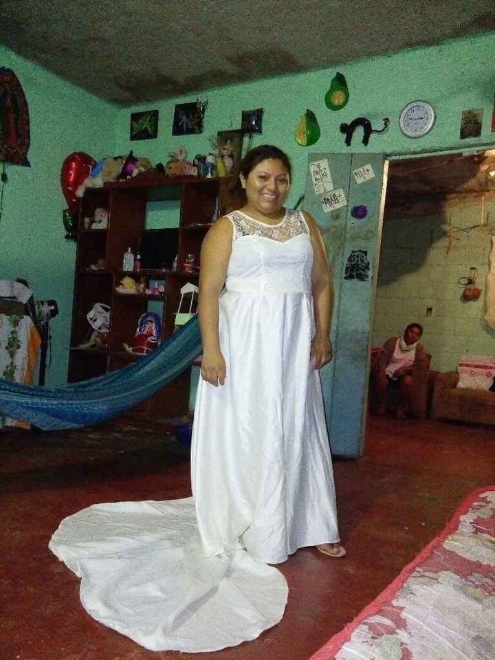 Mi segundo vestido casi listo - 1