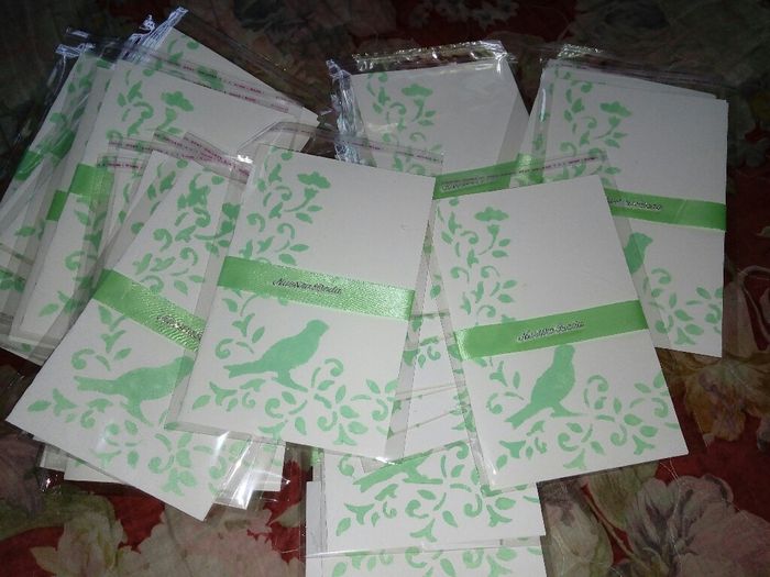 Miren como quedaron mis invitaciones - 2