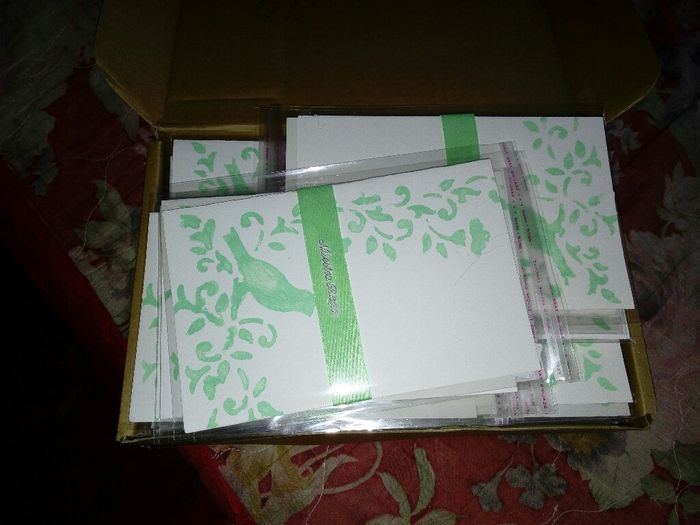 Miren como quedaron mis invitaciones - 3