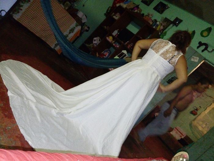 Mi segundo vestido casi listo - 2