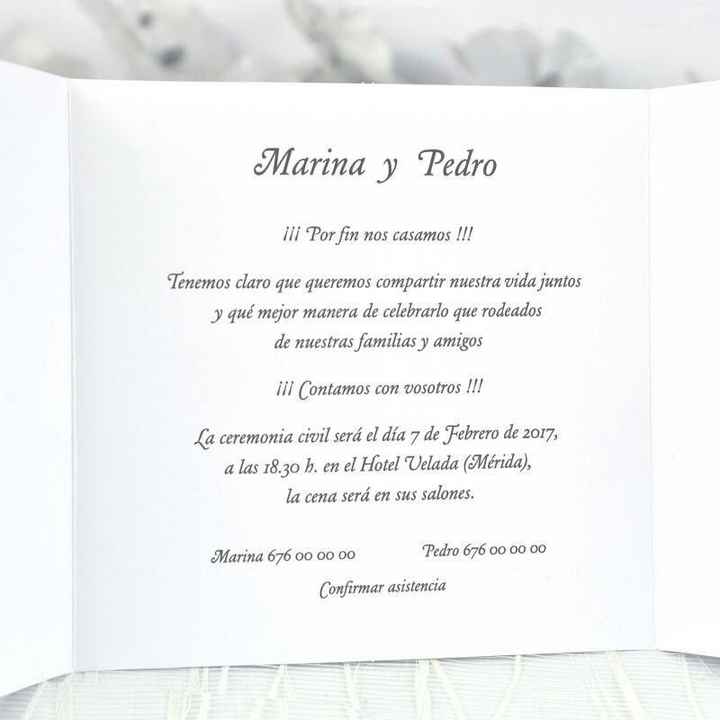 Invitaciones 😣 - 1