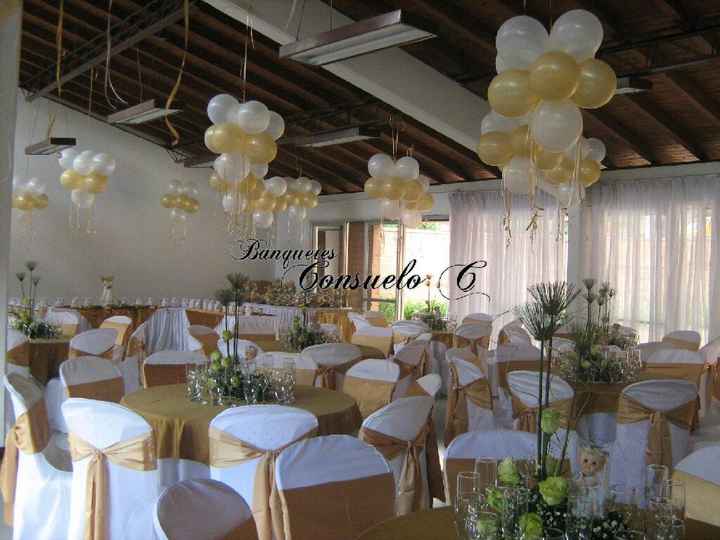 Decoracion de boda en dorado - 6