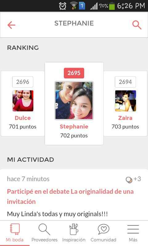 En que # del ranking se encuentran? - 1