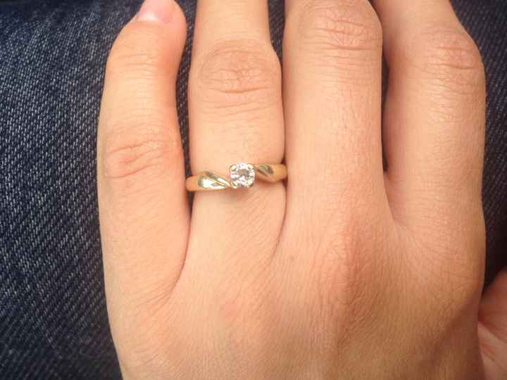 Anillo de compromiso, joyitas - 1