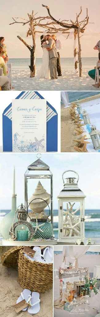 Ideas para boda de playa - 1