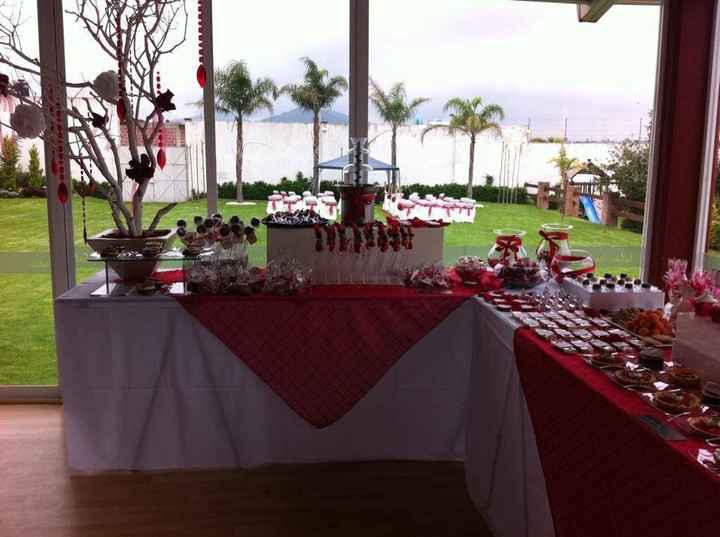 Mesa de dulces 