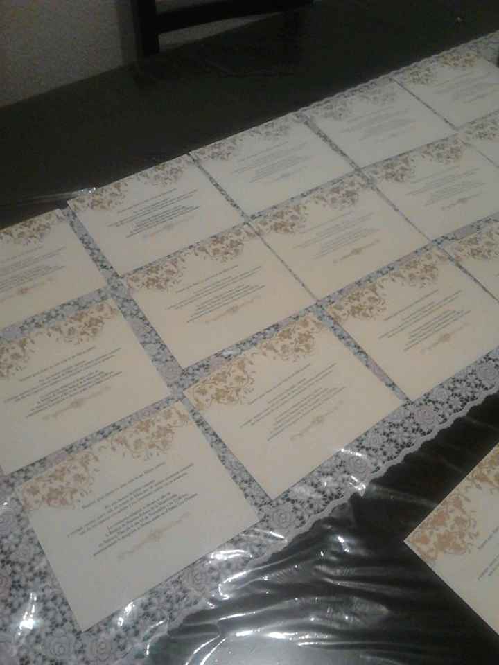 Haciendo invitaciones - 2