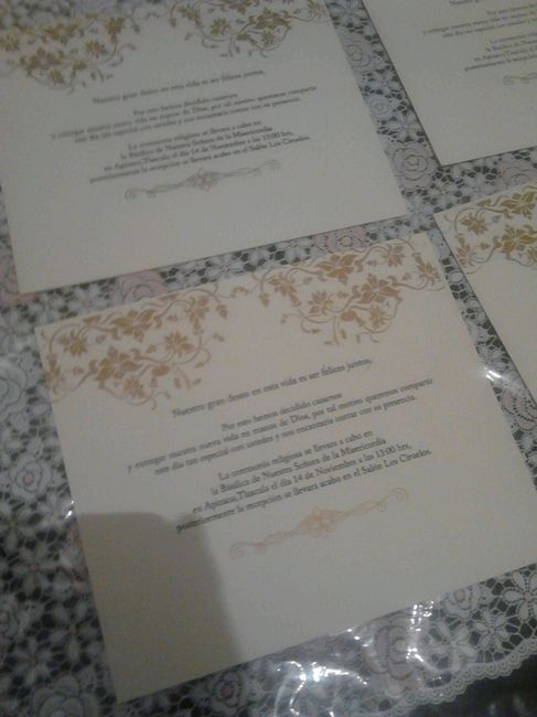 Haciendo invitaciones - 3