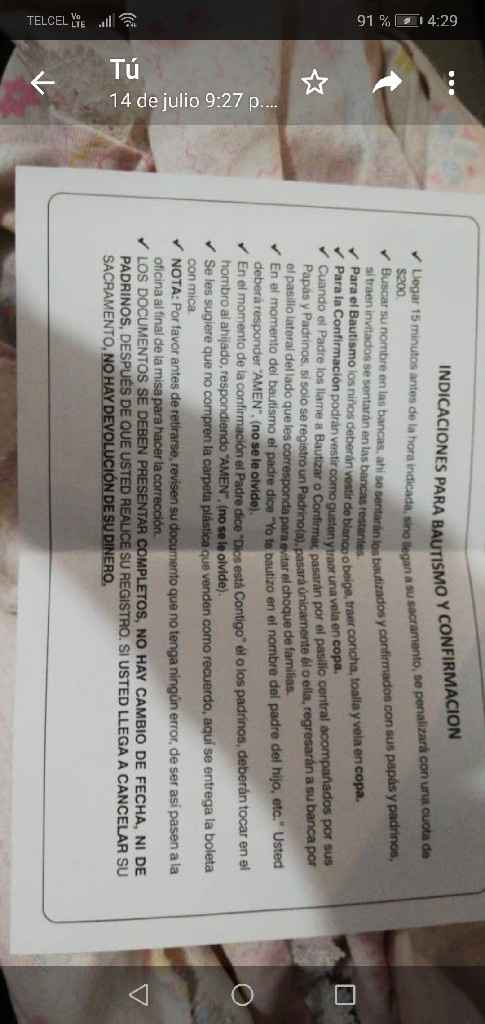 Dónde hacer sacramentos - 2