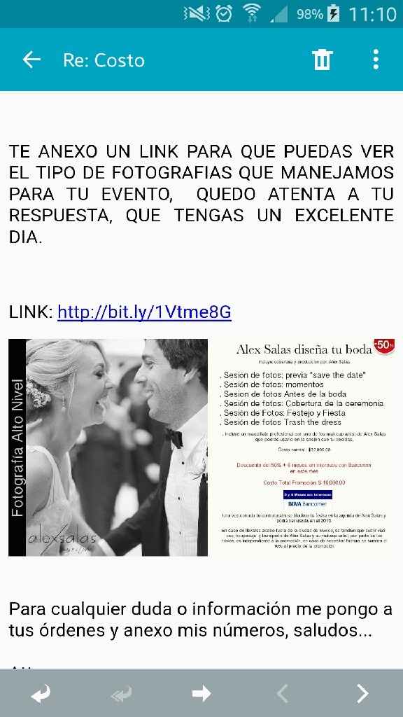 Cuanto debe costar la foto? - 1