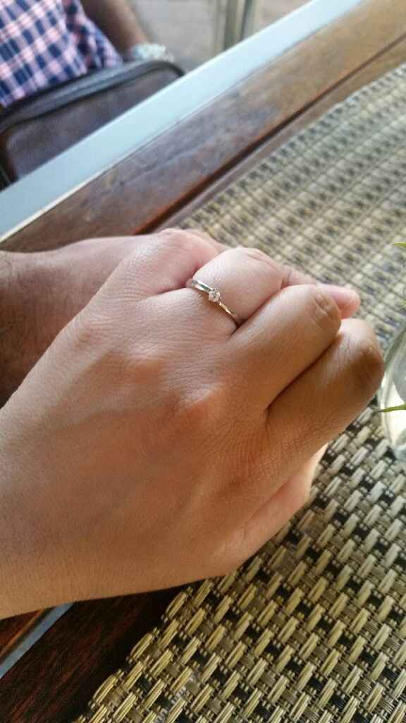 Emocionadísima, por fin mi anillo!!! - 1