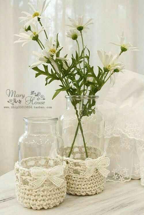 Centros de mesa diy, en consideración - 2