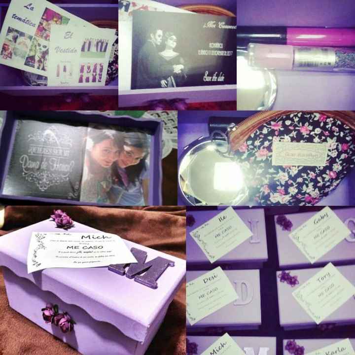 Propuesta para damas de honor 