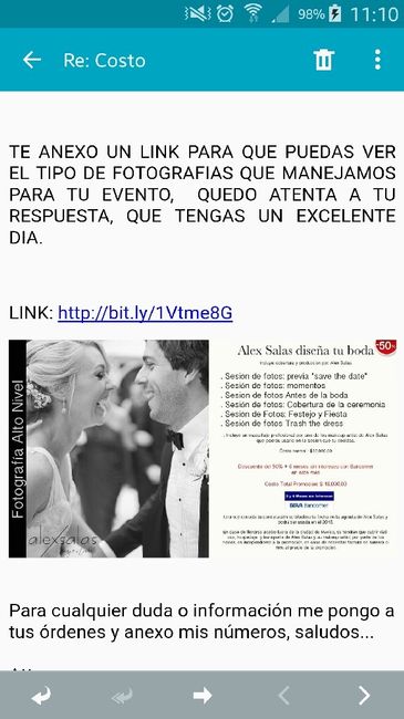 Cuanto debe costar la foto? - 1