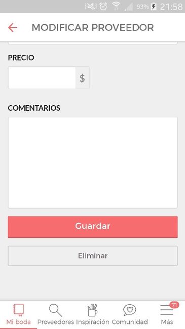 Cómo eliminar a proveedores de mi app - 1