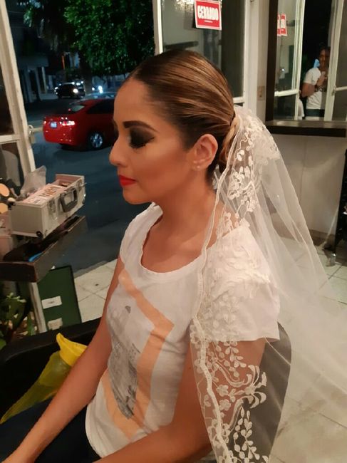 Prueba de peinado y maquillaje - 3