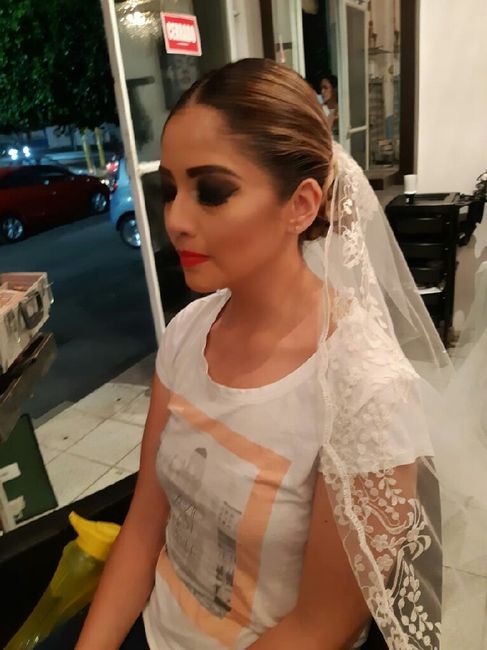 Prueba de peinado y maquillaje - 9