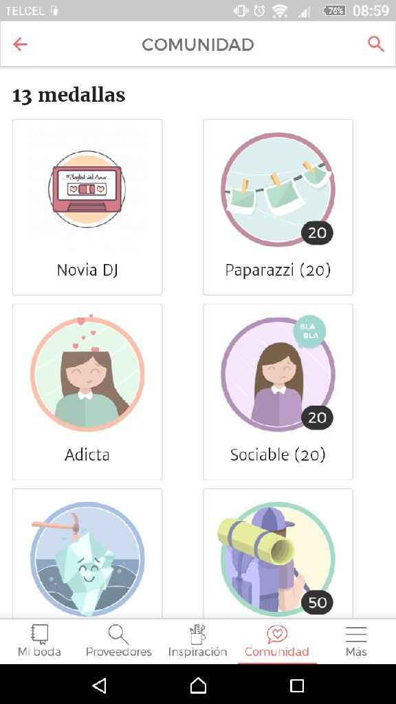 Medalla Novia dj - 1