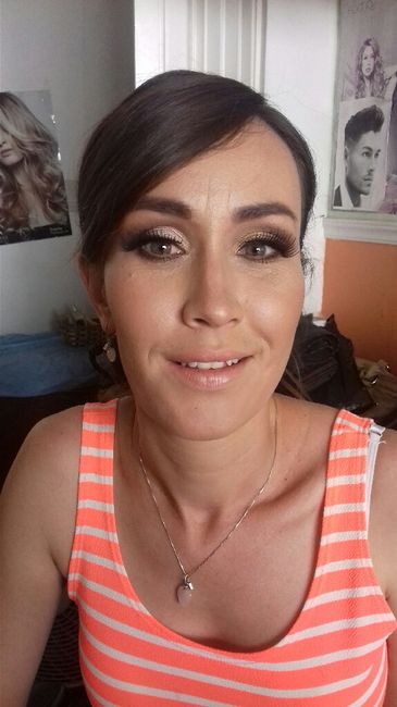 Prueba de peinado y maquillaje - 2