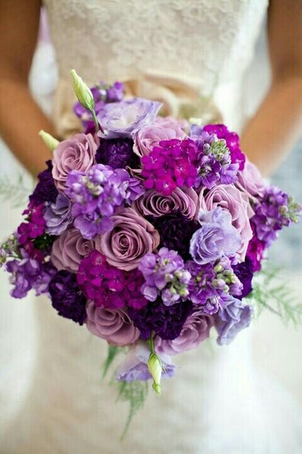 Combinaciones de colores en morado, lila, púrpura... - 3