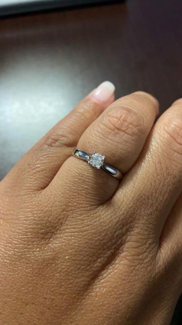 Mi anillo de compromiso, Yazmin 🥰💍 - 1