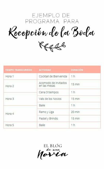 Programa para el día b 2