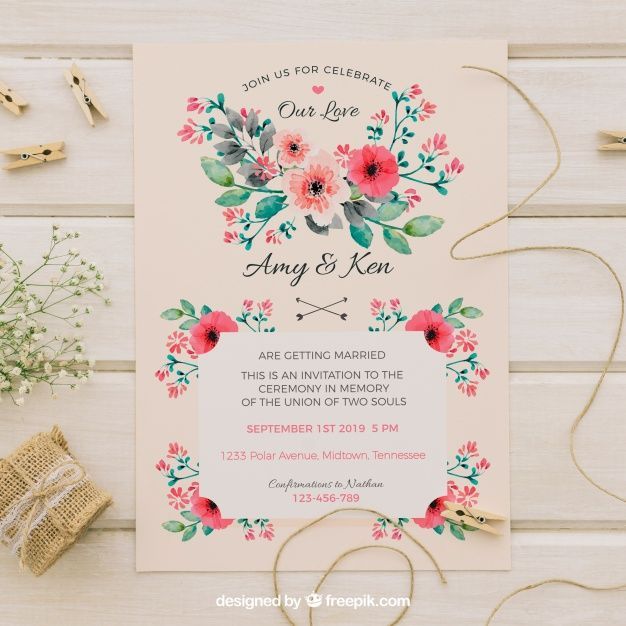 Invitaciones vintage 2