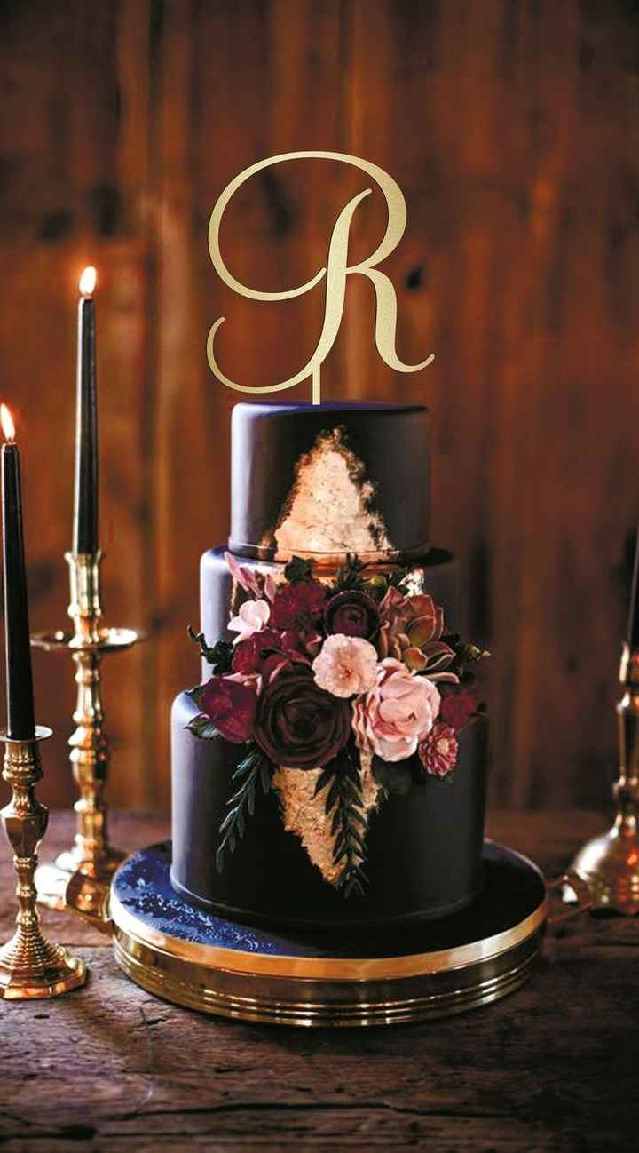 Pasteles en color negro 1