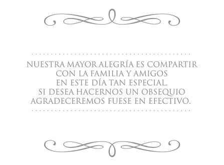 Aportación para boda 1