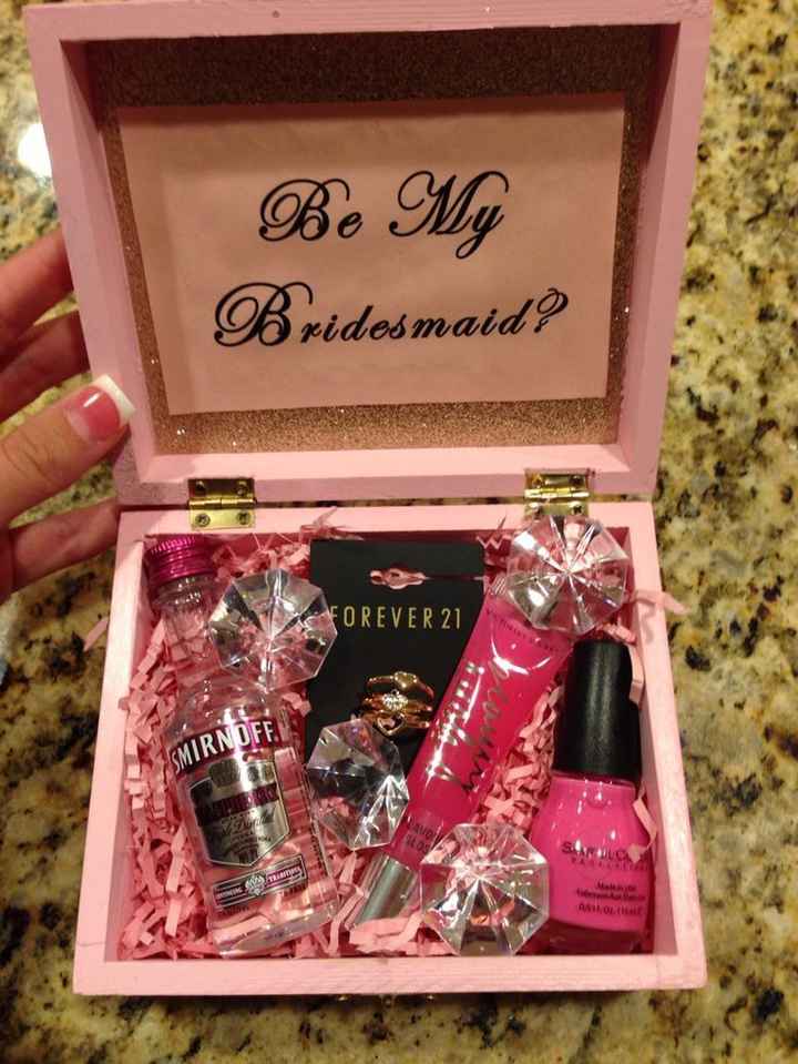 Invitaciones para las Bridemaids y padrinos - 3