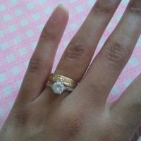 ¿cómo es su anillo de compromiso? - 1