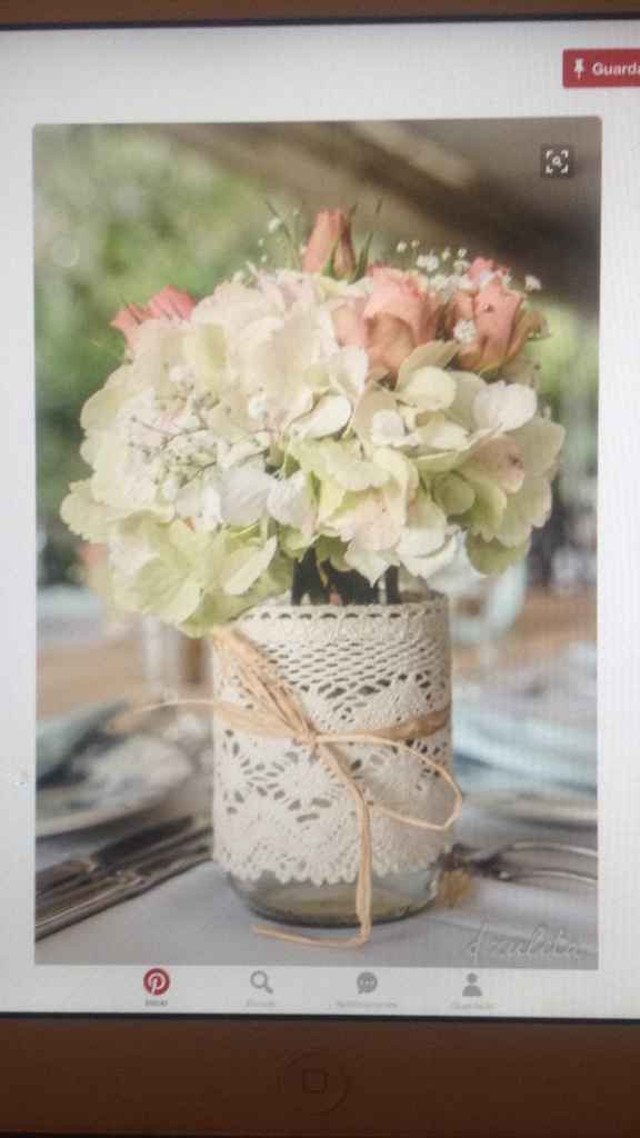 Centros de mesa diy - 2